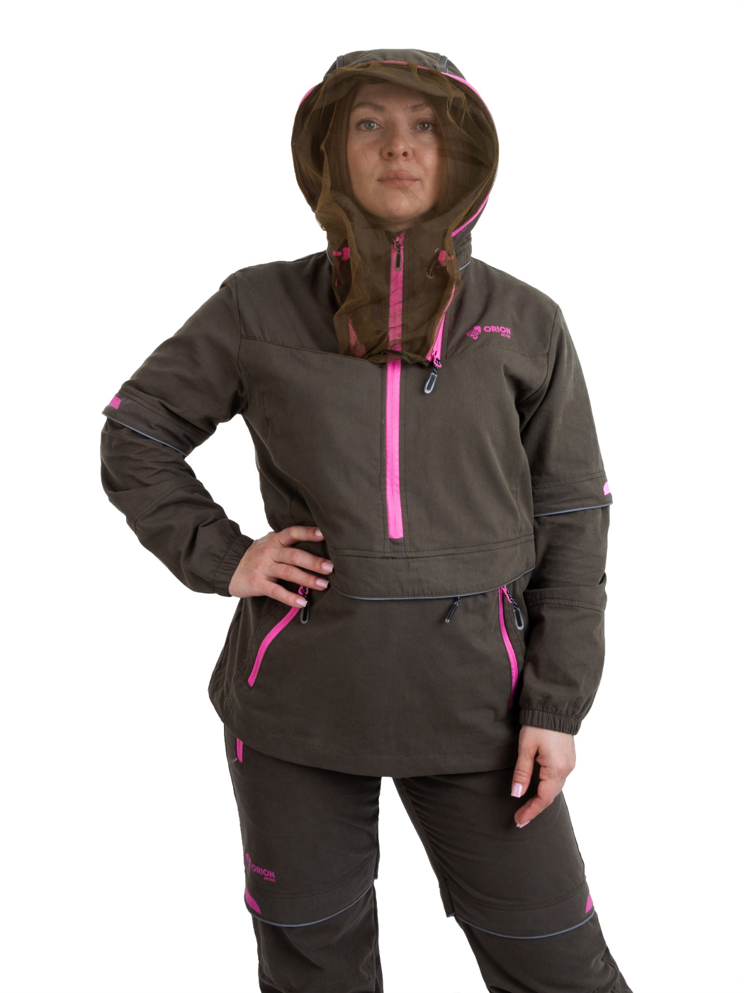 Элит Барьер женский костюм ORION Active, т.олива