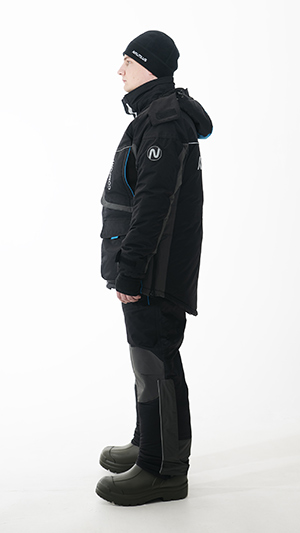 Костюм зимний Nautilus Comfort (мембрана WinTex) t 0/ -25°С Black/Blue р-р  L