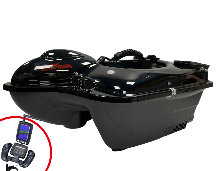 Прикормочный кораблик Boatman Fighter Pro Black