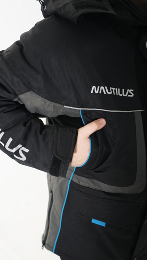 Костюм зимний Nautilus Comfort (мембрана WinTex) t 0/ -25°С Black/Blue р-р  L