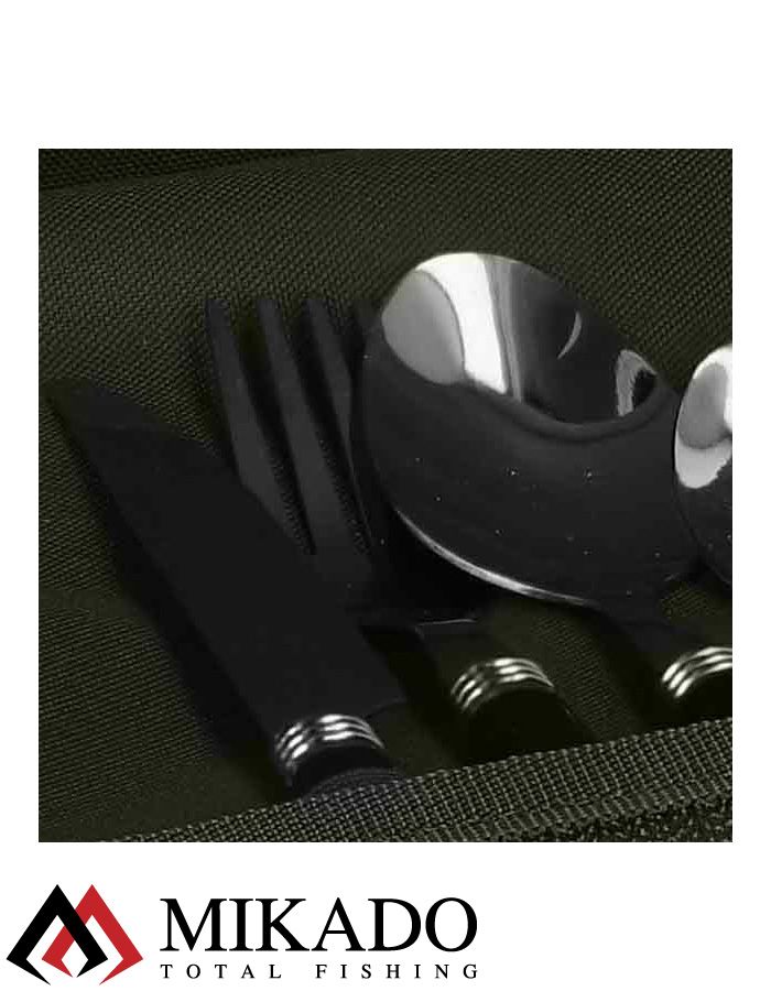 Туристический набор Mikado ENCLAVE DINNER SET 1 MAN (25x26x4см.) на 1 персону